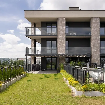 Rentplanet - Apartament Nyska Z Tarasem Widokowym Breslavia